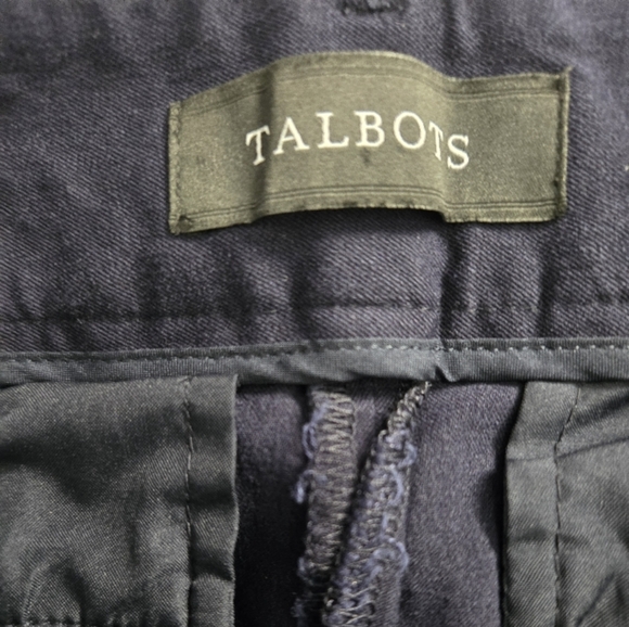 Talbots Newport Pant Blue Women's Straight Leg Pants - Picture 4 of 10